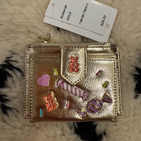 Betsey Johnson Handbags - Gold Candy-Accent Women's Wallet - Brand: